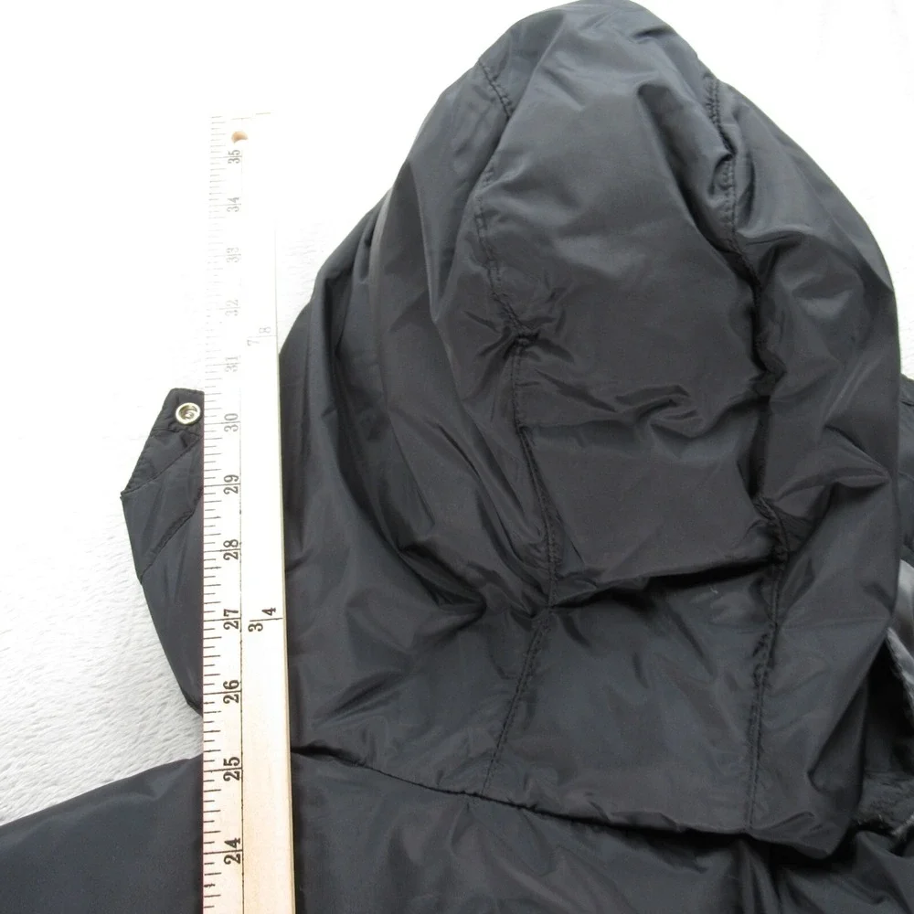 Levis Jacket Youth XL 13-15 Yrs Black Camo Hooded Insulated Zip Puffer Hood Flaw